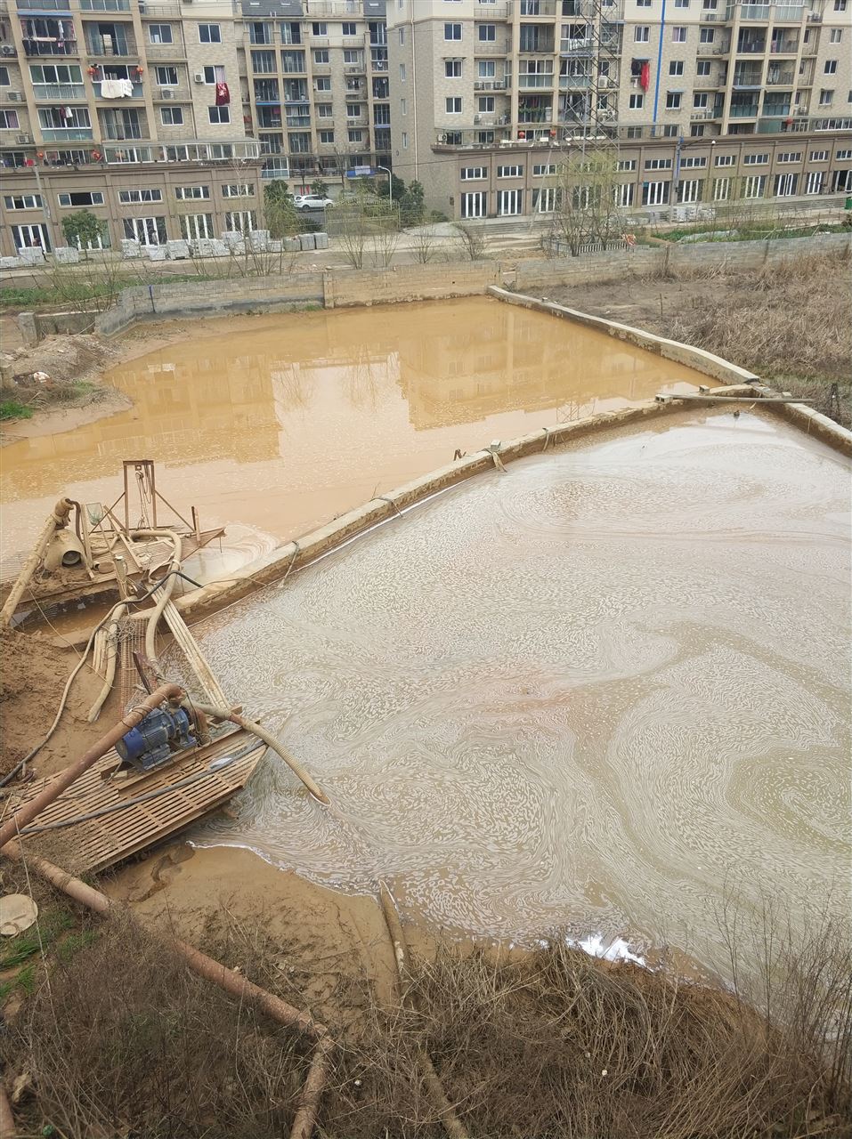 中山沉淀池淤泥清理-厂区废水池淤泥清淤